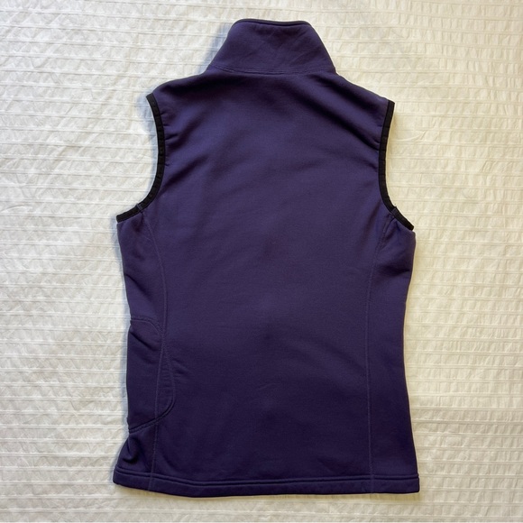 REI Polartec Power Stretch Purple Fleece Zip Up Vest, M - Picture 7 of 15